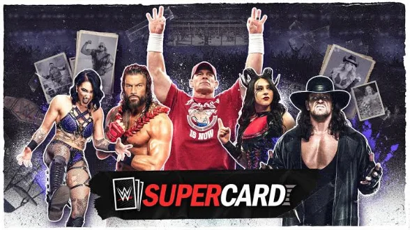 WWE SuperCard art